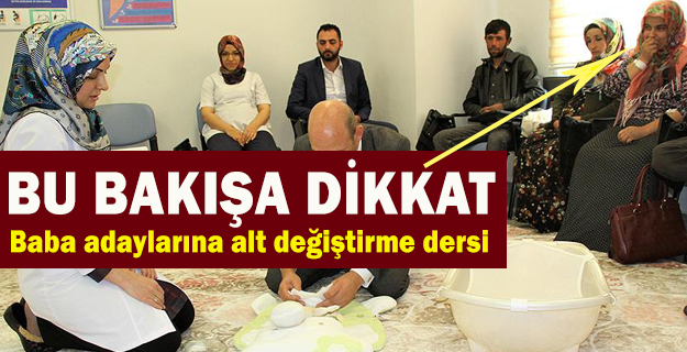 Babalığa 'gebe okulu'nda hazırlanıyorlar