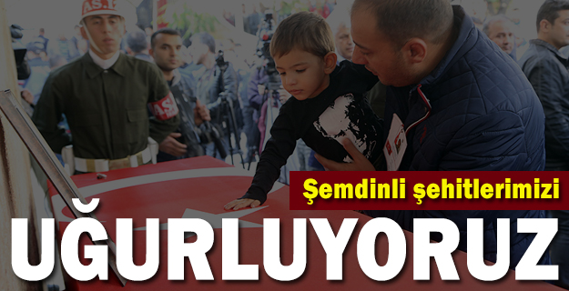 Şemdinli şehitlerimizi uğurluyoruz