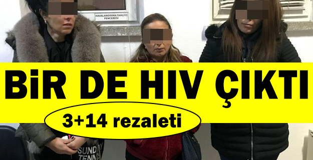 14 erkekle basılmışlardı! Kanında HIV çıktı