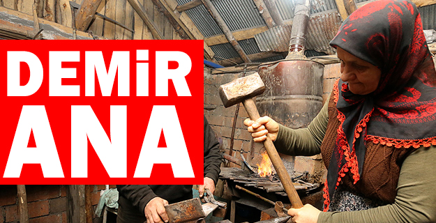 Demirci eşine 48 yıldır çıraklık yapıyor