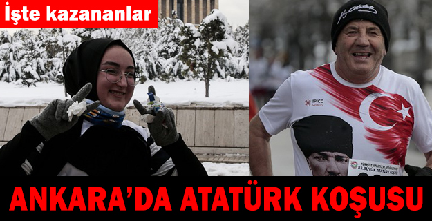 83. Büyük Atatürk Koşusu düzenlendi