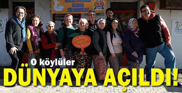 Köylünün tiyatro macerası kısa filmle dünyaya açıldı
