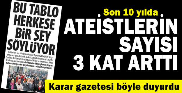 Bu tablo herkese bir şey söylüyor