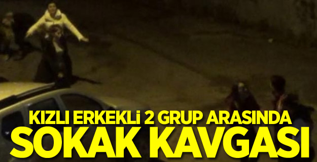 Ortalık bir anda savaş alanına döndü!