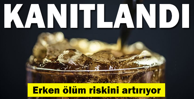 Şekerli içecek tüketimi erken ölüm riskini artırıyor