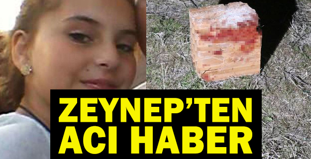 Kayıp Zeynep'ten acı haber: Ölü bulundu