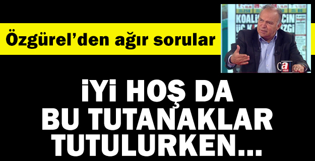 Avni Özgürel'den çarpıcı İstanbul soruları