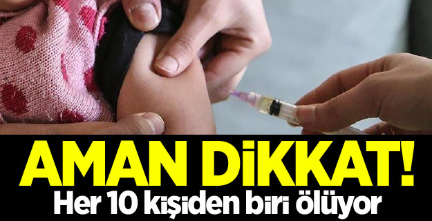 Menenjitin en tehlikeli türüne karşı aşı uyarısı