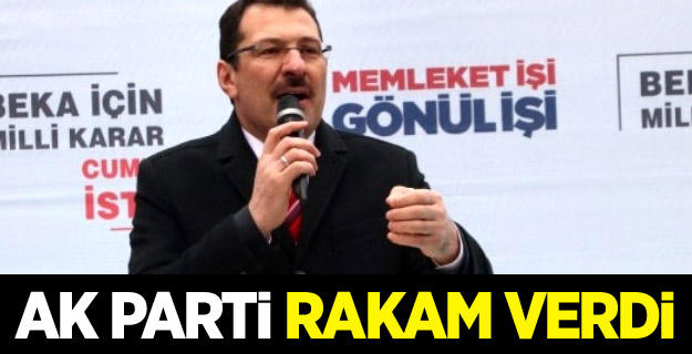 AK Parti rakam verdi