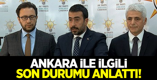 AK Parti'den Ankara ile ilgili yeni açıklama