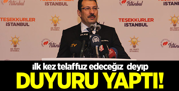 AK Parti'den çok çarpıcı açıklamalar: İlk kez duyacaksınız...