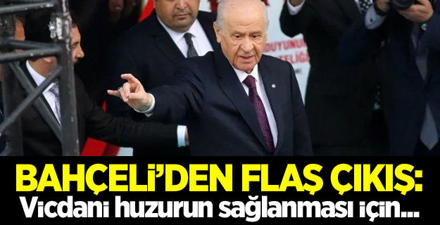 Devlet Bahçeli İstanbul'da seçimin tekrarına ışık yaktı