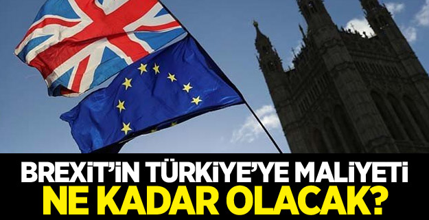 Brexit’in Türkiye’ye maliyeti 2.4 milyar dolar olacak