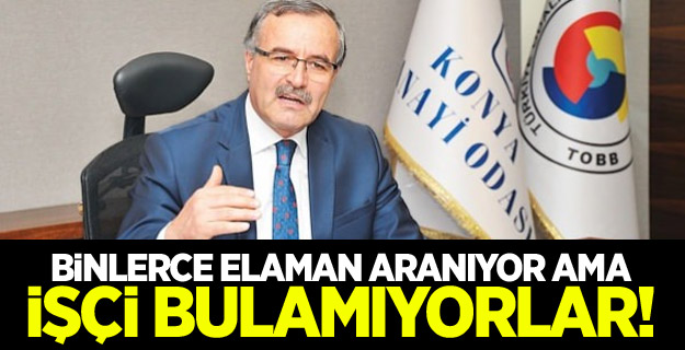 Binlerce elaman aranıyor ama işçi bulamıyorlar!