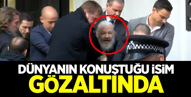Dünyanın konuştuğu isim gözaltında