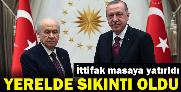 AK Parti, MHP ile ittifakı masaya yatırdı