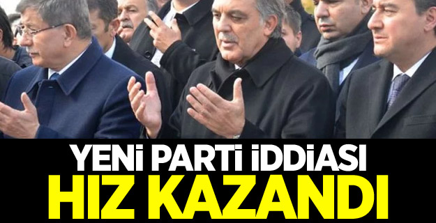 Yeni parti iddiası hız kazandı