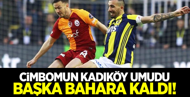 Ne F.Bahçe ne G.Saray! Derbide gülen yok