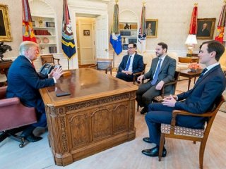 Bakan Albayrak Trump'la görüştü