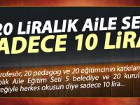 120 liralık Aile Seti şimdi sadece 10 lira