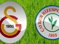 Galatasaray Çaykur Rizespor maçı skor kaç kaç