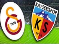 Galatasaray Kayerispor maçı skor ve özet!