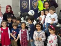 Miniklerden İlçe Emniyet’e ziyaret
