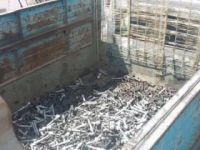 TCDD'den çalınan 2,5 ton demir ele geçirildi