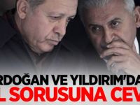 Erdoğan ve Yıldırım'dan Gül sorusuna cevap
