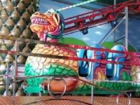 Lunaparkta korkunç olay! Çocuğun ayağı koptu