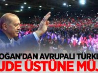 Erdoğan'dan Avrupalı Türklere müjde üstüne müjde