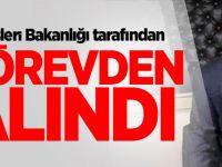 Bakanlık bir belediye başkanını görevden aldı