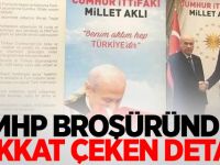 MHP broşüründe dikkat çeken detay!