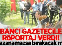 Muharrem İnce yabancı gazetecilere röportaj verdi