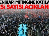 Yenikapı mitingine katılan kişi sayısı açıklandı