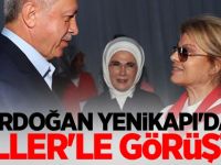 Erdoğan Yenikapı'da Çiller'le görüştü