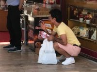 Toplu taşımada havlulu taciz