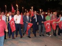 Kastamonu'da Fener Alayı yürüyüşü