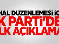 OHAL düzenlemesi için AK Parti'den ilk açıklama