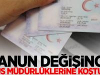 Kanun değişince, nüfus müdürlüklerine koştular!