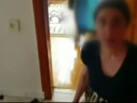 Amasya'da çocuğa bakıcı şiddeti kameraya yakalandı