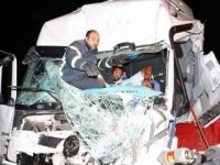 Kütahya'da korkunç kaza