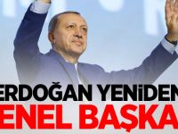 Erdoğan yeniden Genel Başkan