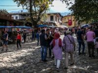 Cumalıkızık'ta hafta sonu yoğunluğu