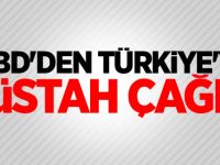 ABD'den Türkiye'ye küstah çağrı!