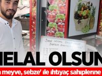 'Askıda meyve, sebze' ile ihtiyaç sahiplerine destek