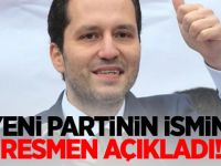 Erbakan'ın oğlu yeni partinin ismini duyurdu!