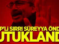 HDP'li Sırrı Süreyya Önder tutuklandı!