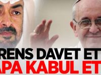 Prens davet etti, Papa kabul etti!