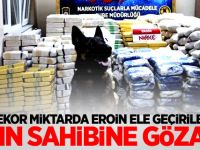 Rekor miktarda eroin ele geçirilen tırın sahibine gözaltı